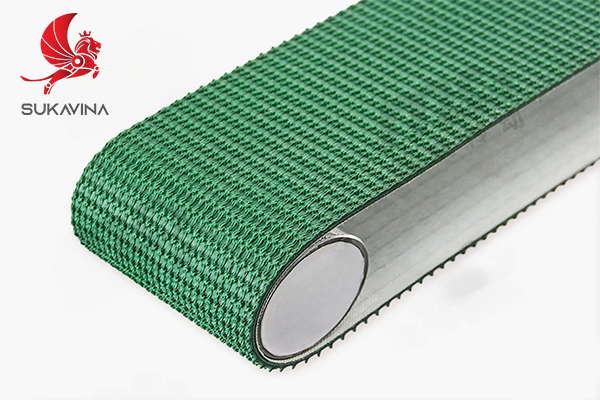 Băng tải PVC nh&aacute;m gai 
